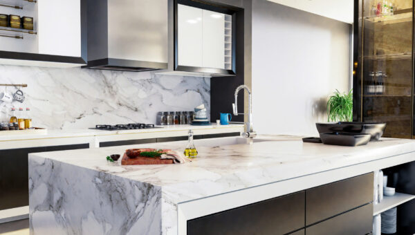 kitchen top- one quartz 2